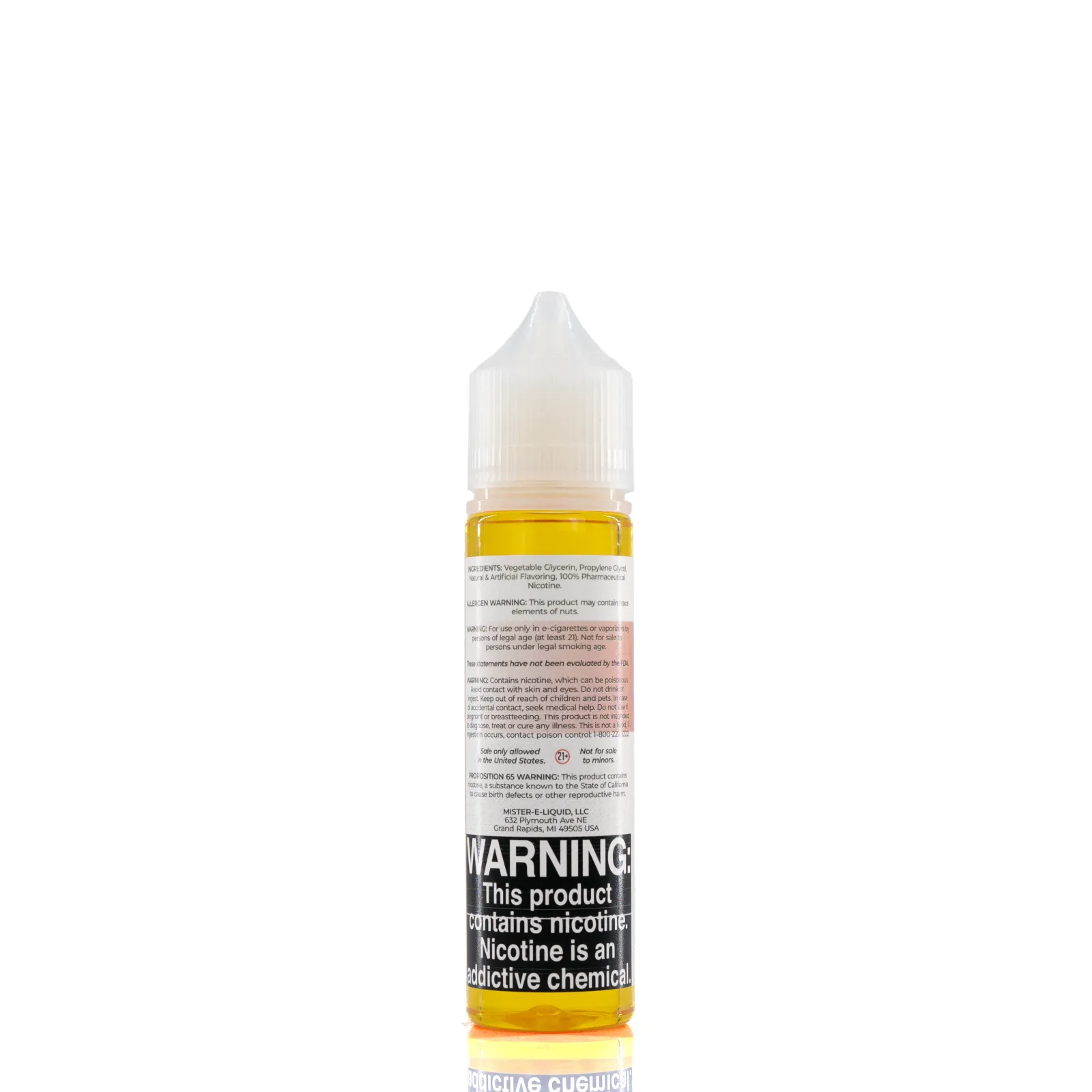 Mister E-Liquid - Simply Strawberry - 60ml - Image 2