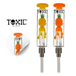 MKGlass (Nectar Collector) TXNC29 Toxic Dripping Pineapple
