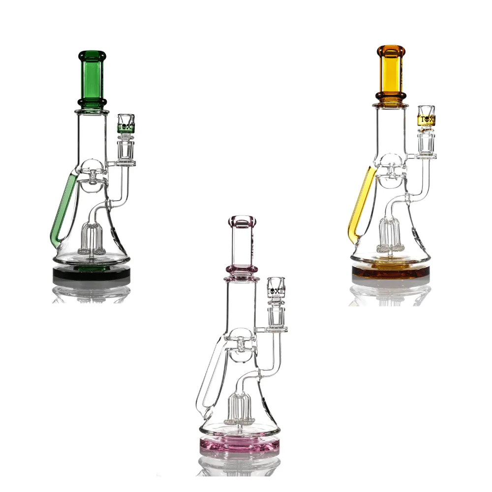 MKGlass (Water Pipe) TX40 Toxic Squid Perc Recycler Beaker