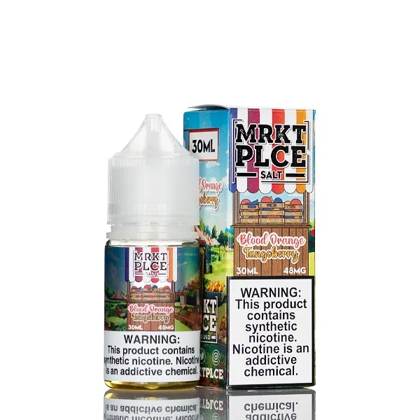 MRKT PLCE Nic Salt - Blood Orange Tangoberry - 30mL - Image 2