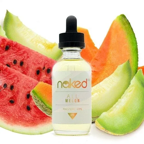 NAKED 100 E-LIQUID - ALL MELON 60ML