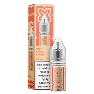 Nexus Fuji Apple Peach 10ml Nicotine Salt E-Liquid