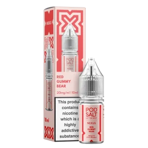 Nexus Red Gummy Bear 10ml Nicotine Salt E-Liquid