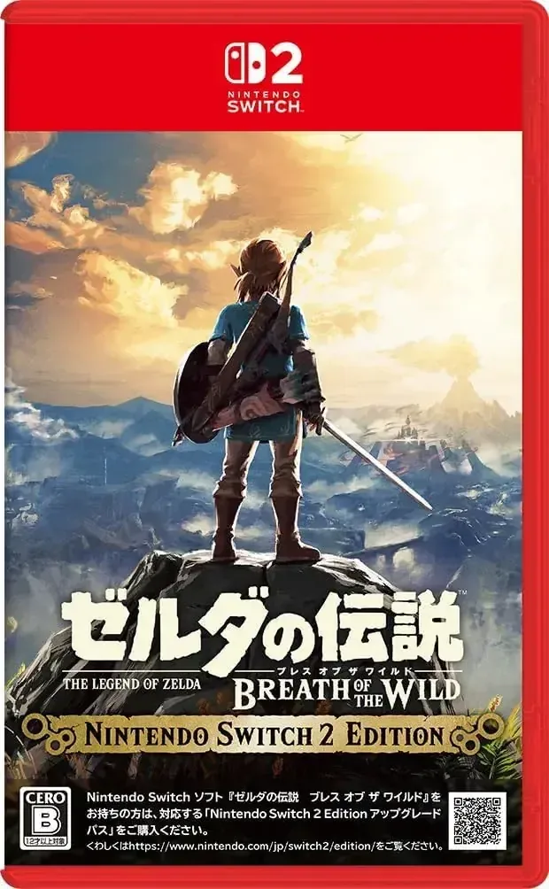 Nintendo Legend of Zelda Breath of the Wild Switch 2 Game