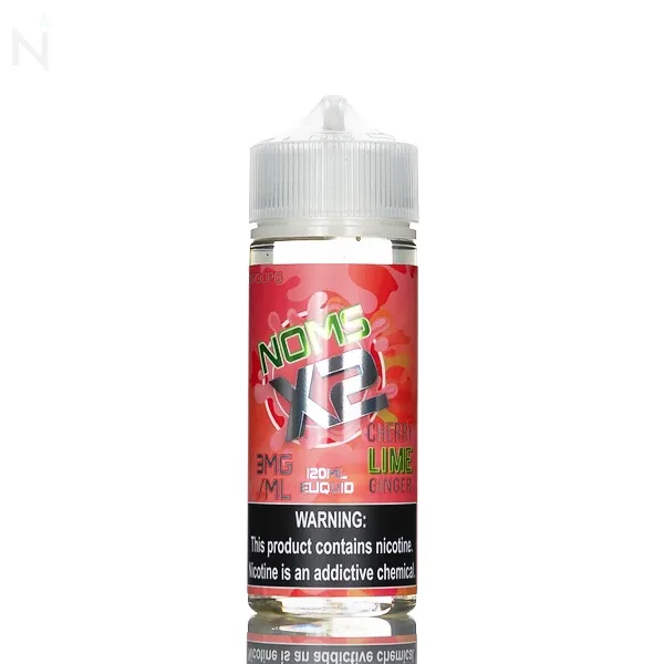 NOMS X2 E Liquid- Cherry Lime Ginger - 120mL - Image 2