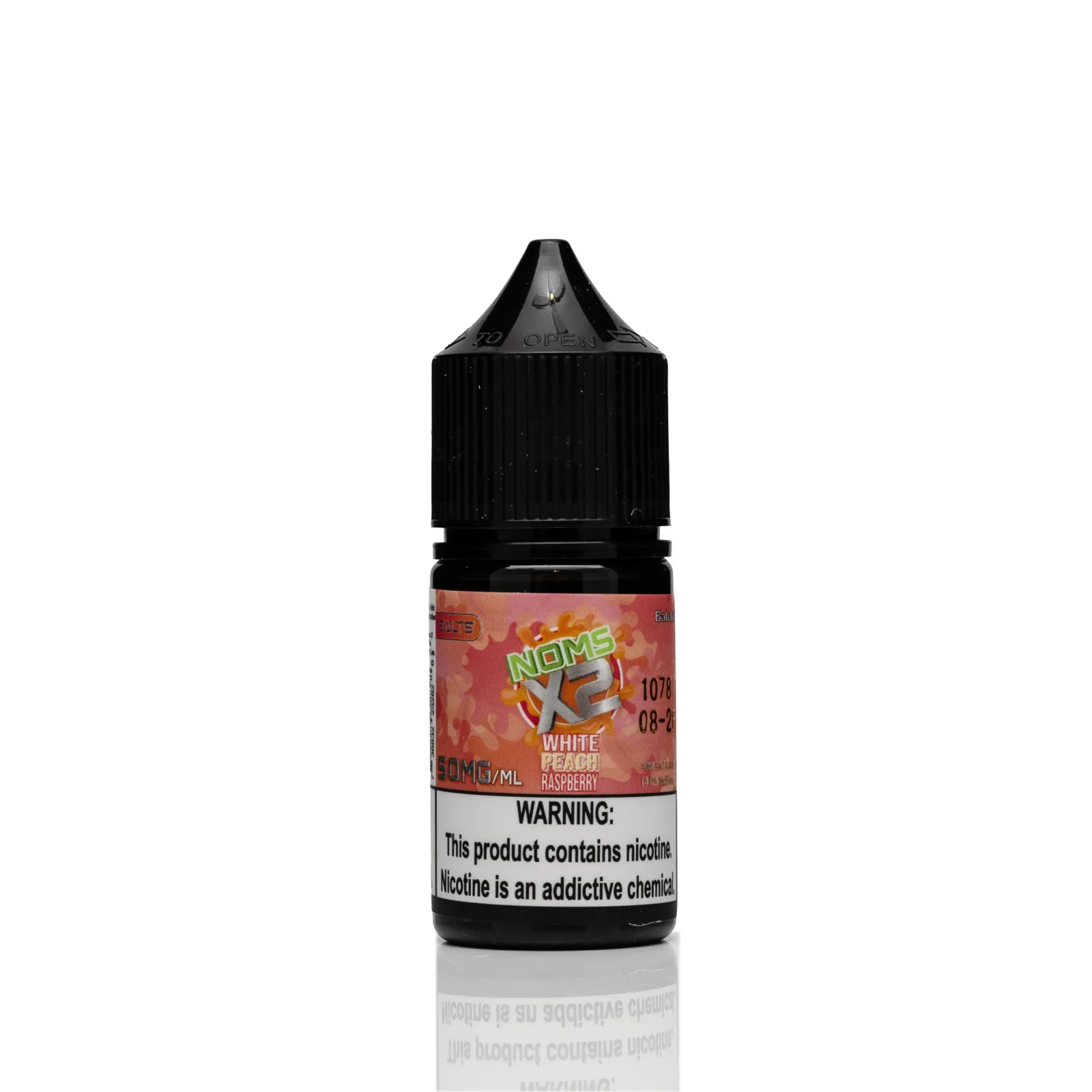 Noms X2 Salt - White Peach Raspberry - 30ml - Image 2