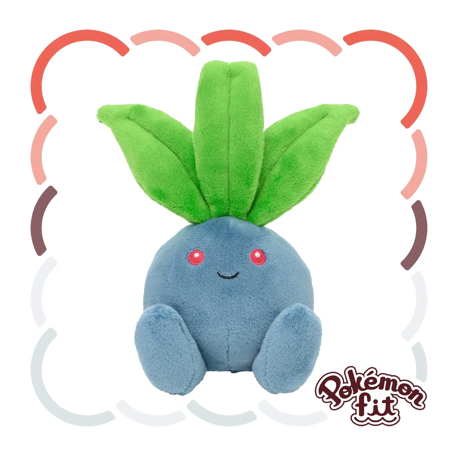 Official Pokemon Pokemon Fit Oddish Collectible Plush Figure - Image 2