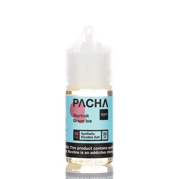 Pachamama Syn Salts – Starfruit Grape Ice – 30ml - Image 2