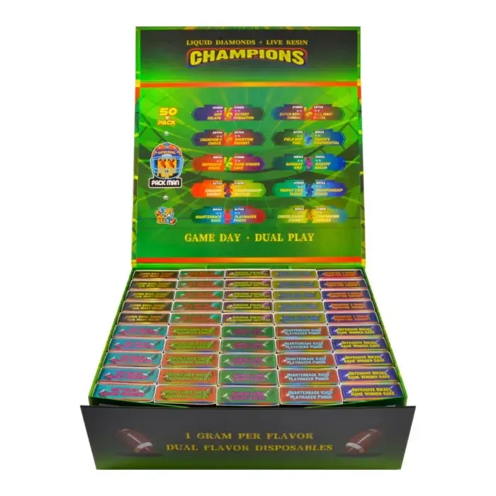 Packman NFL disposable 2g | wholesale cheap high quality vape - Image 2