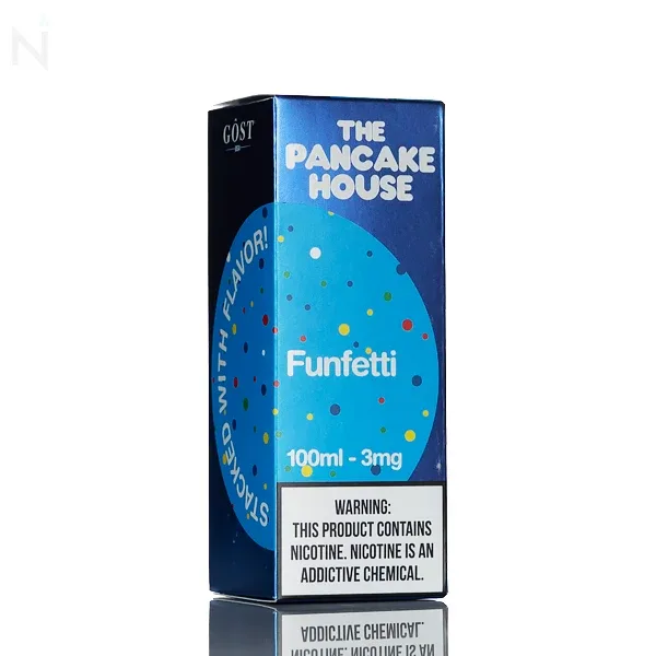 Pancake House E-Liquid - Funfetti - 100ml - Image 2