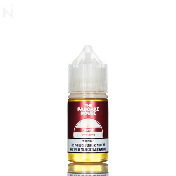 Pancake House Salt Nic - Gold Biscoff - 30ml - Image 2