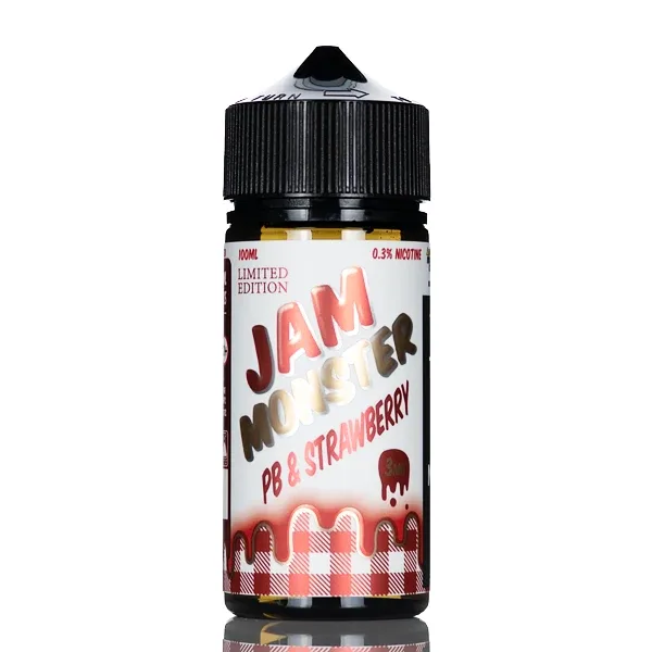 PB & Jam Monster - Strawberry - 100mL - Image 2
