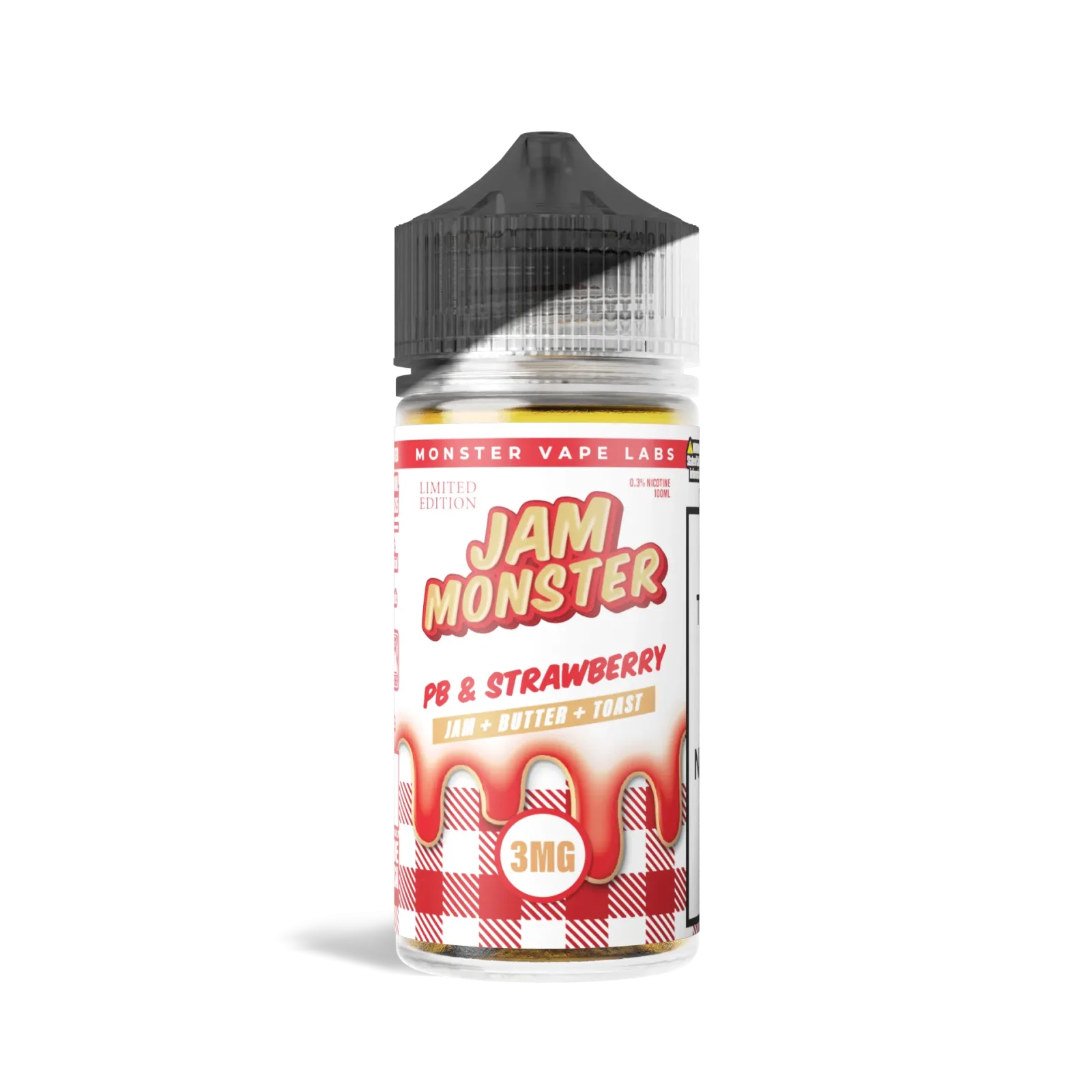 PB & Jam Monster Strawberry Vape Juice