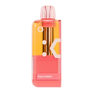 Peach Berry Off Stamp X-Cube Disposable Crystal - America’s Trusted Online Vape Store