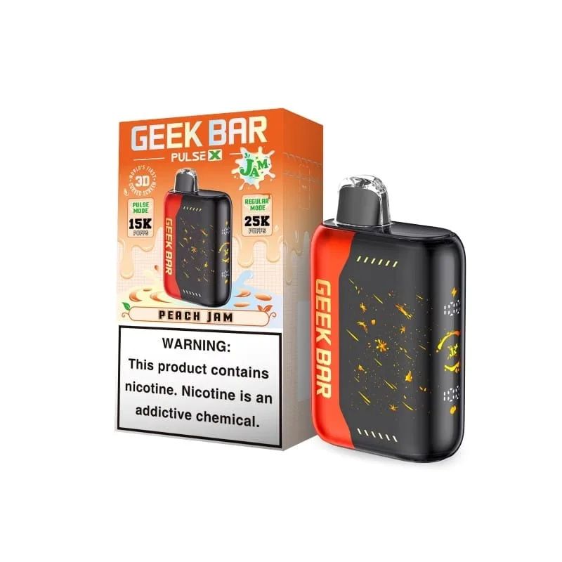 Peach Jam Geek Bar Pulse X 25k