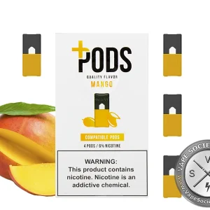 Plus Pods JUUL Compatible Pods (Pack of 4)