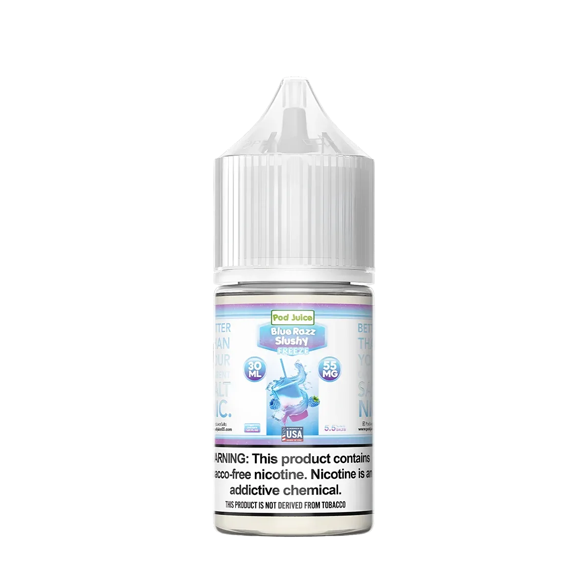 Pod Juice Freeze Salt Nicotine Vape Juice - Image 2