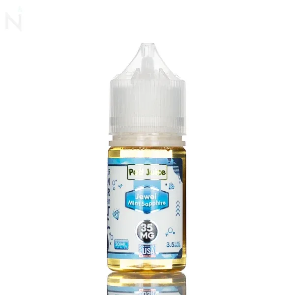 Pod Juice Nicotine Salt - Jewel Mint Sapphire - 30ml - Image 2