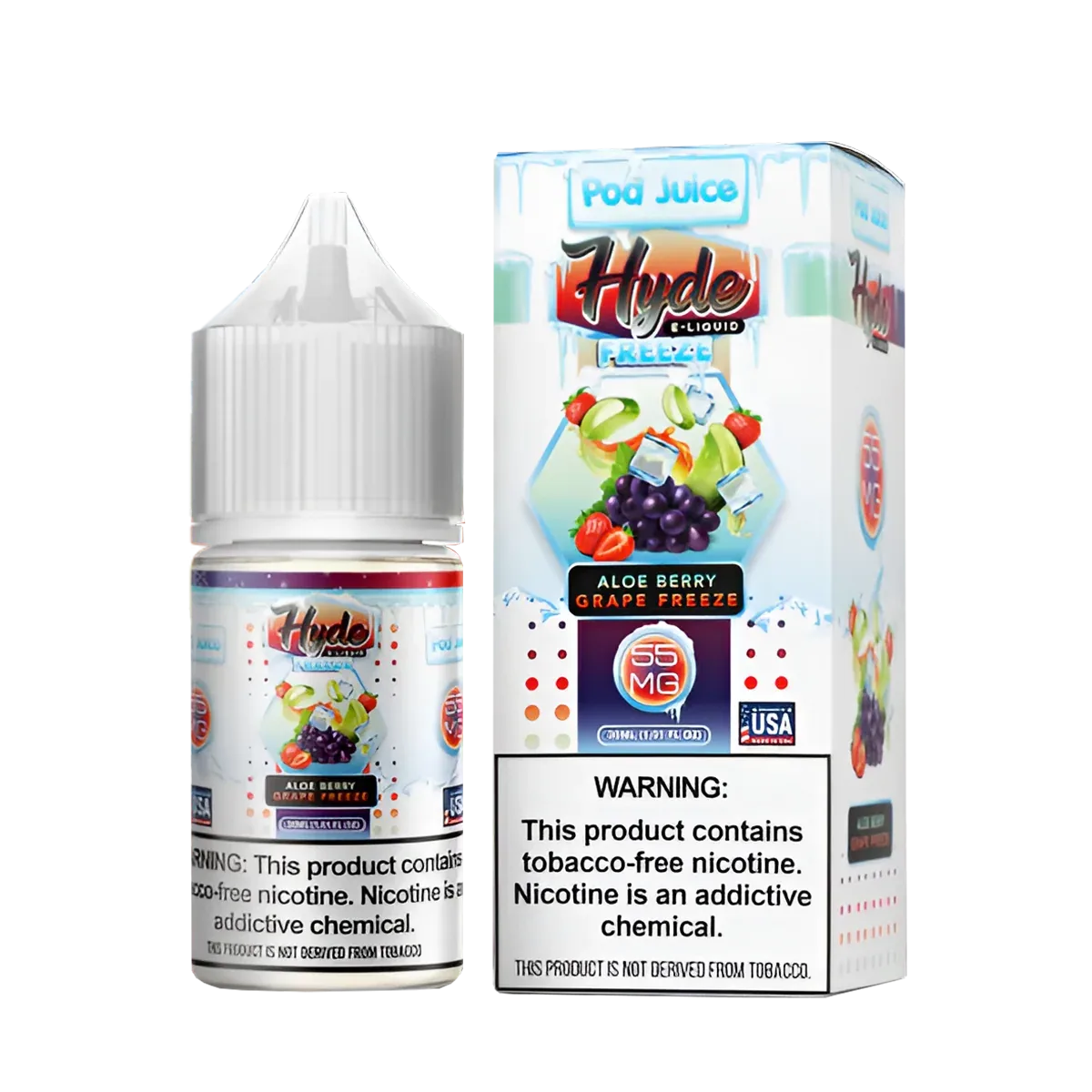 Pod Juice x Hyde Salt Nicotine Vape Juice