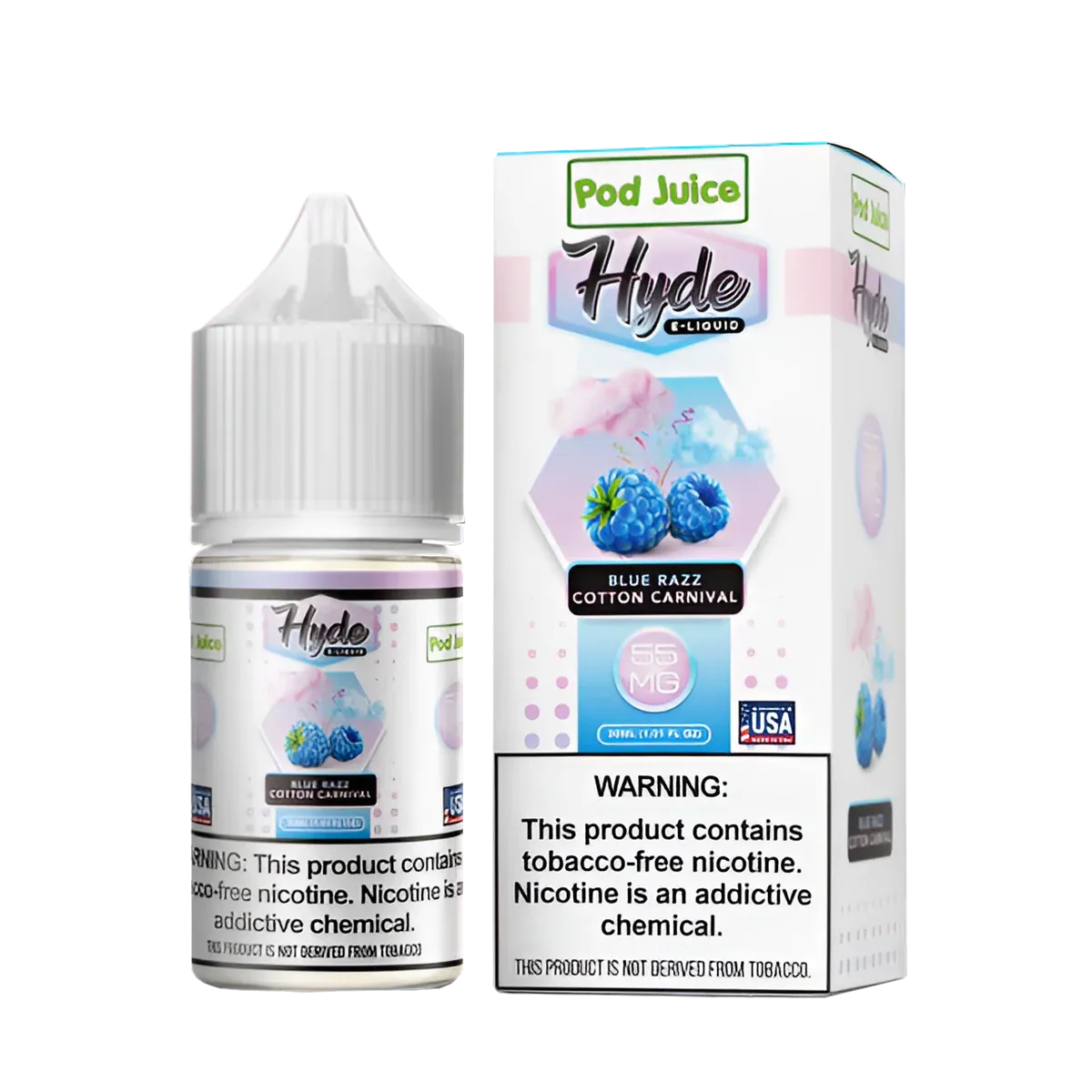 Pod Juice x Hyde Salt Nicotine Vape Juice - Image 2