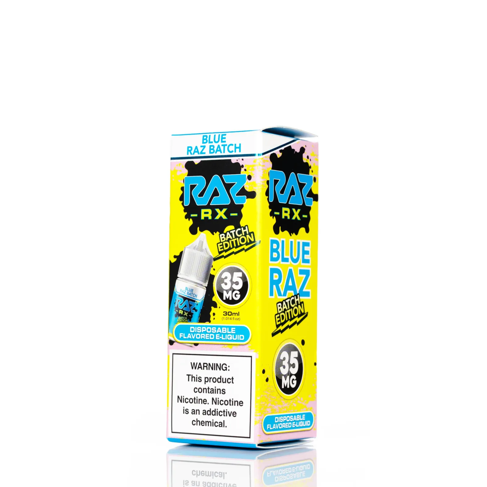 Pod Juice X RAZ Salt Nic - Blue Razz Batch - 30mL - Image 2