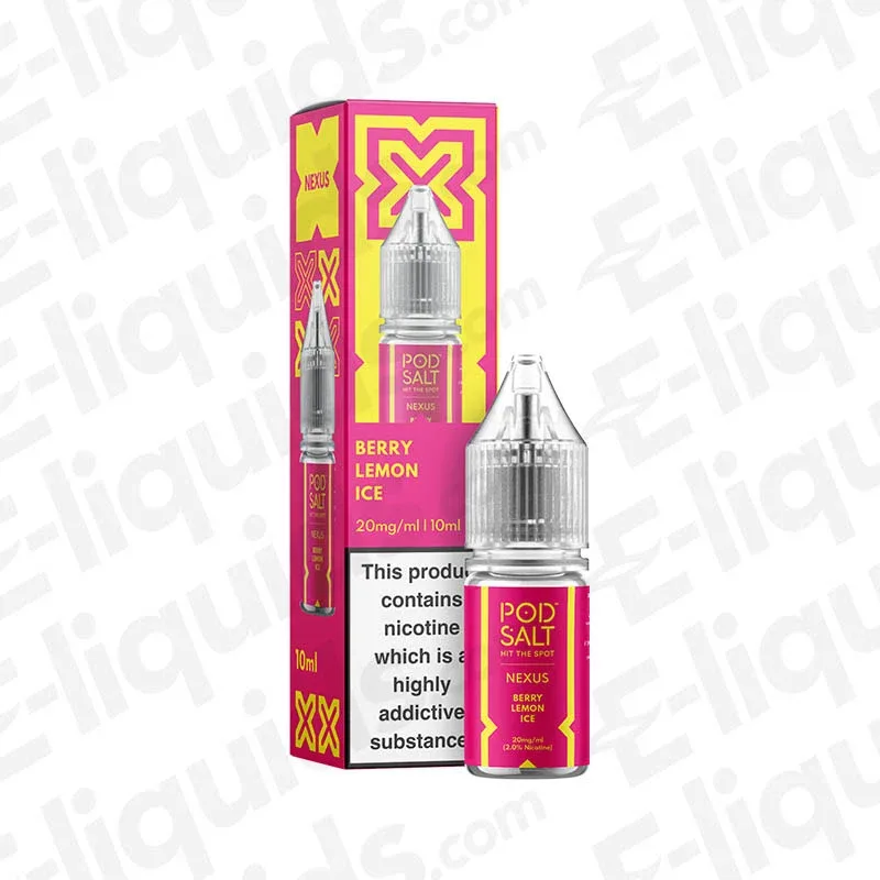Pod Salt Nexus Berry Lemon Ice Nic Salt