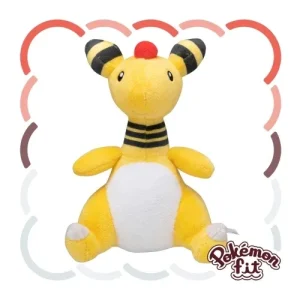 Pokemon Fit Ampharos Plush Toy - Collectible Stuffed Figure