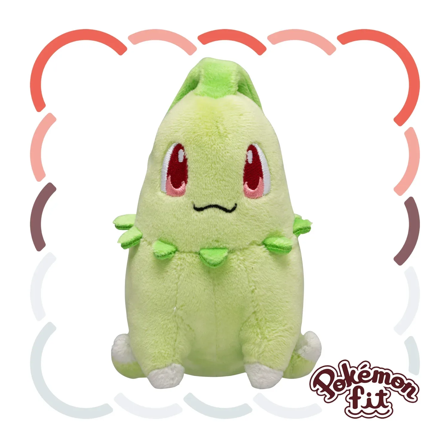 Pokemon Fit Chikorita 152 Plush Figure Collector's Edition - Image 2