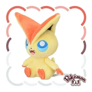 Pokemon Fit Victini Plush Doll - Official Collectible Figure