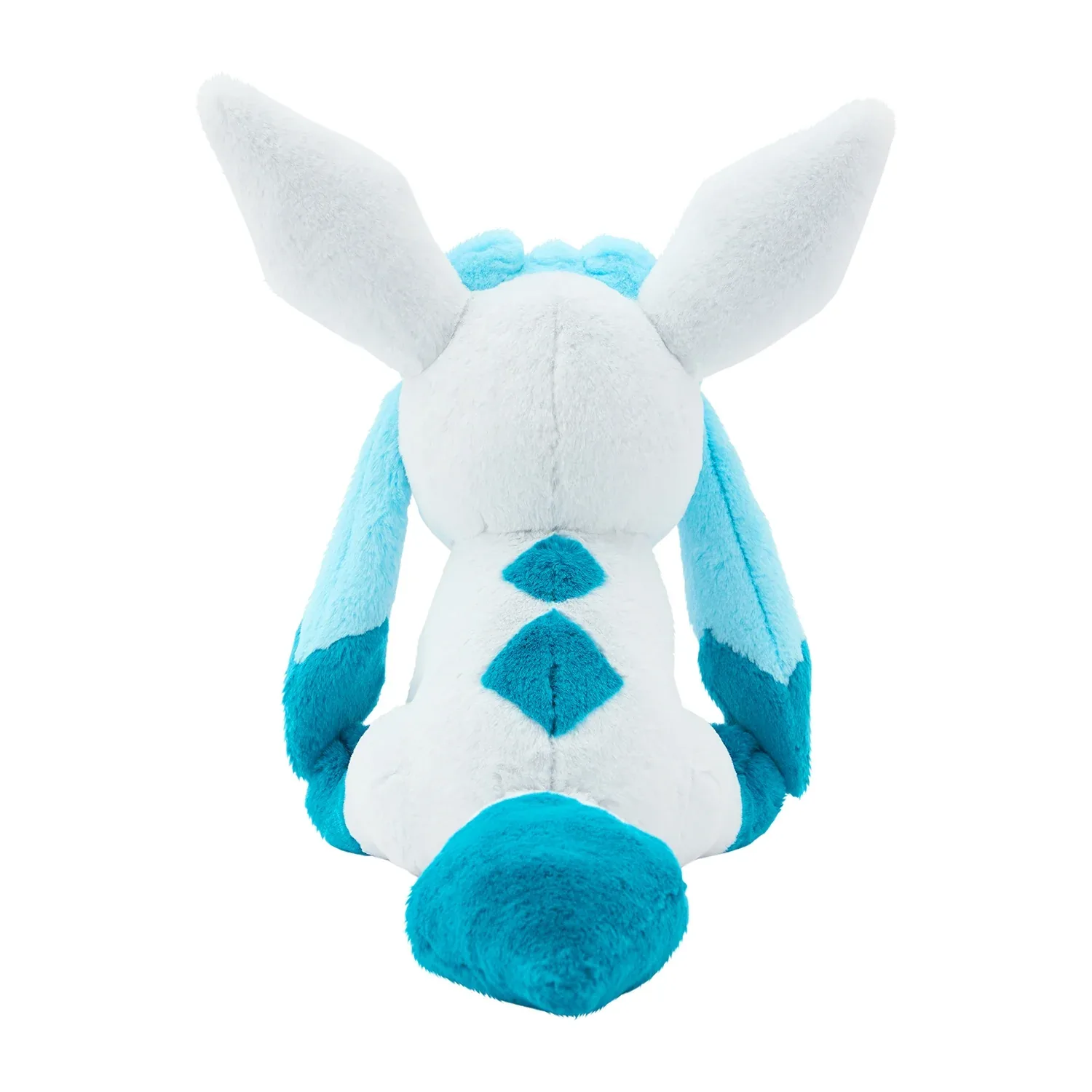 Pokemon Fluffy Glaceon Blue Plush Cuddly Stuffed Collectible - Image 2