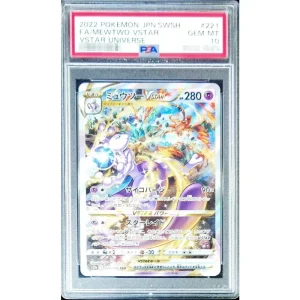 Pokémon TCG: Mewtwo VSTAR 221/172 PSA 10 Japanese Special Art Rare