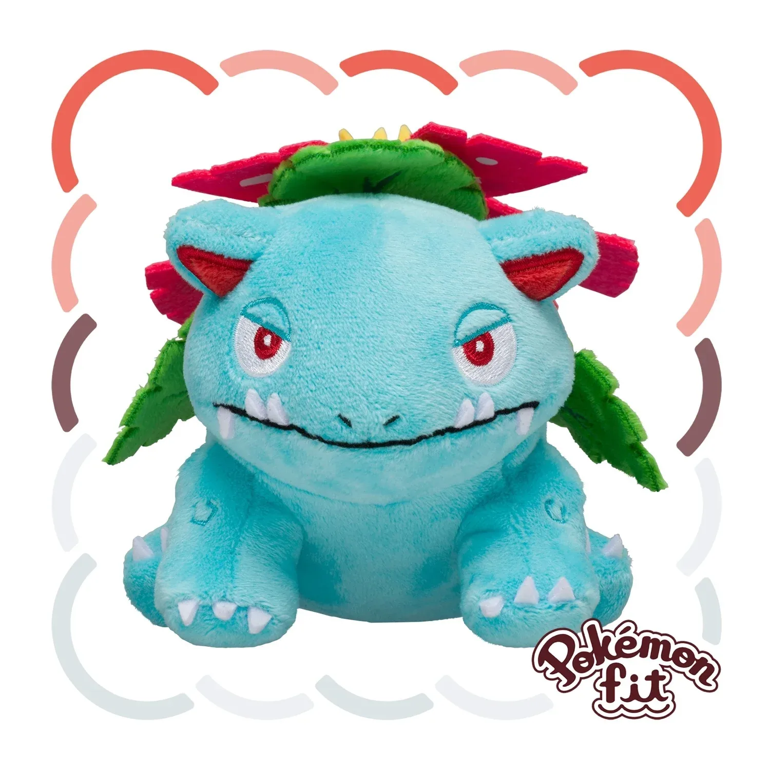 Pokemon Venusaur Fit Plush Toy 3 Piece Collectible Set - Image 2