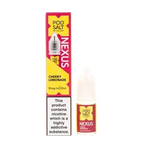 Cherry Lemonade Nic Salt E-Liquid by Pod Salt Nexus