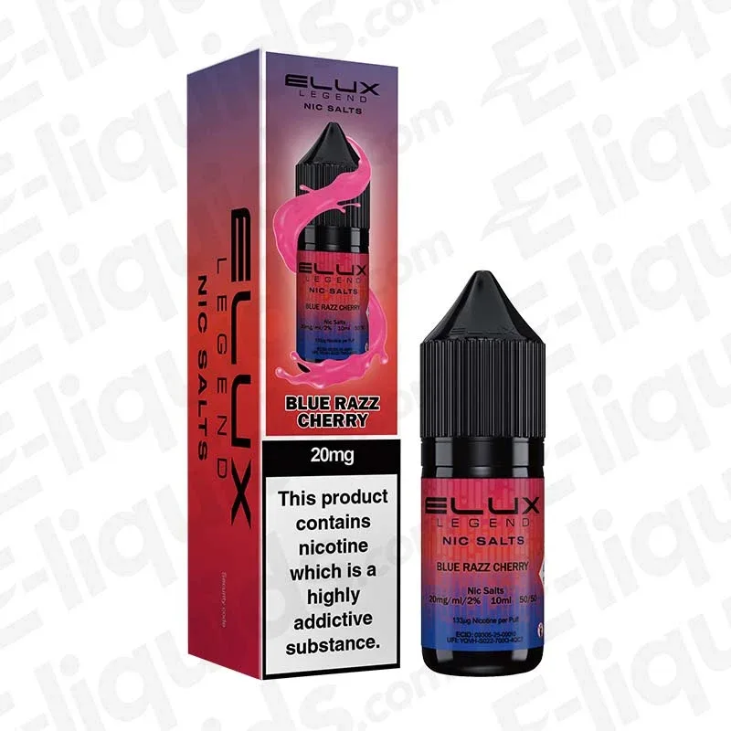 Elux Legend Blue Razz Cherry Nic Salt - Image 2
