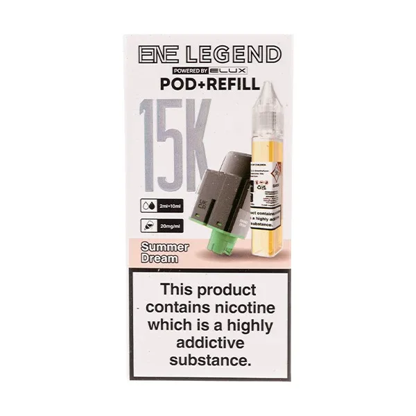 Summer Dream ENE Legend 15K Prefilled Pod + Refill by Elux