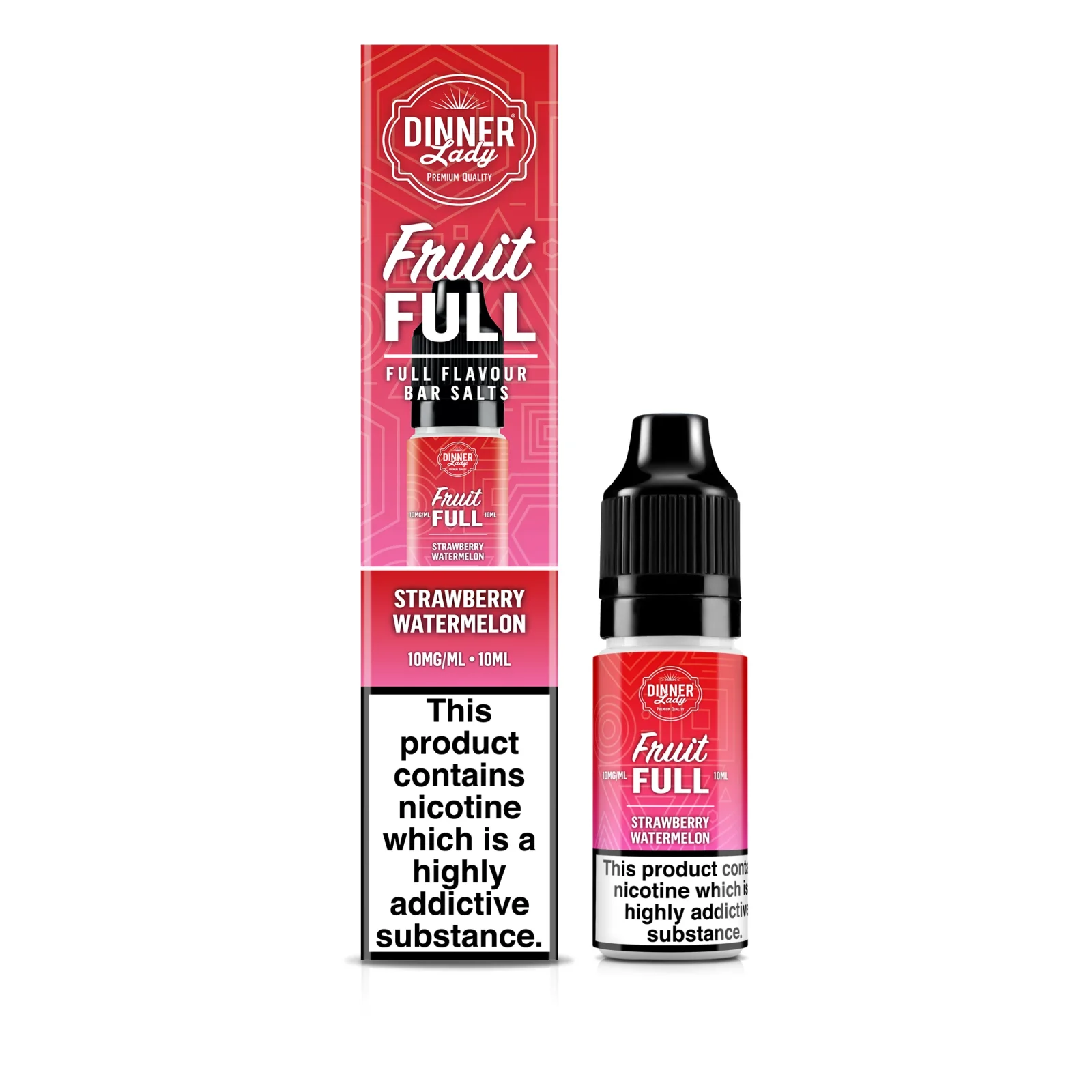Dinner Lady FruitFull - Strawberry Watermelon Bar Salt E-Liquid - Image 2