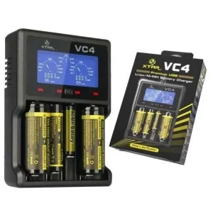 XTAR VC4 Li-ion/Ni-MH Battery Charger