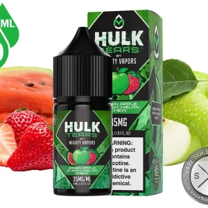 Green Apple Straw-Melon Chew Hulk Tears Salt 30ml
