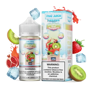 Strawberry Kiwi Pomberry FREEZE - Pod Juice - 100mL