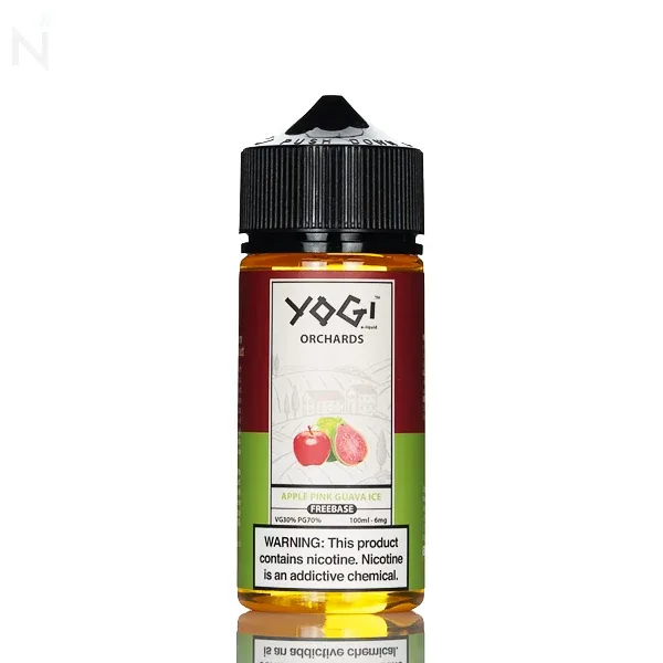 Yogi Orchards Apple Pink Guava Ice E-Liquid - 100mL