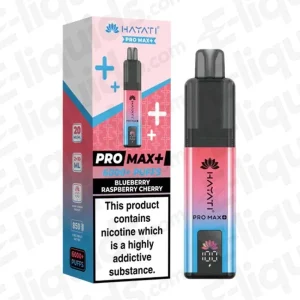 Hayati Pro Max+ 6K Blueberry Raspberry Cherry Prefilled Pod Kit