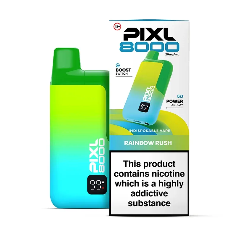 Pixl 8000 - Rainbow Rush Prefilled Pod Kit