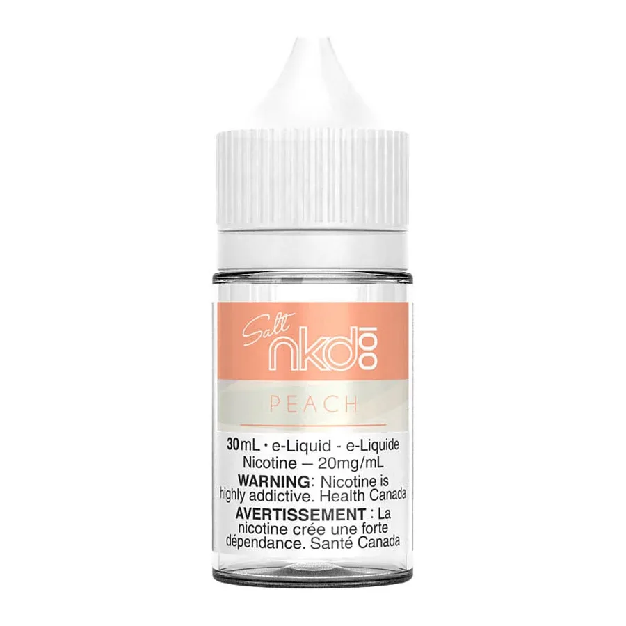 Naked100 Salt Nic E-Liquid - Peach 30ml