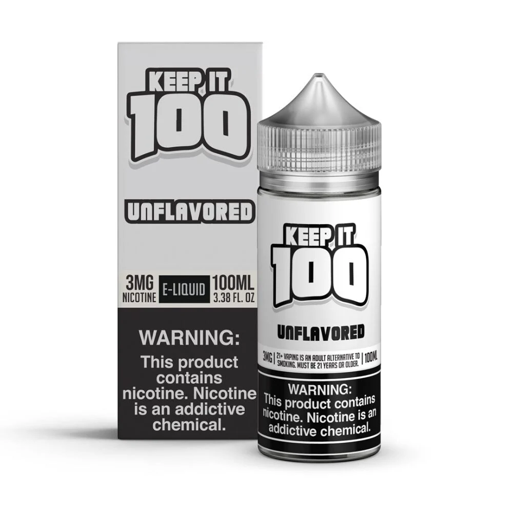 Unflavored Keep It 100 TFN 100mL