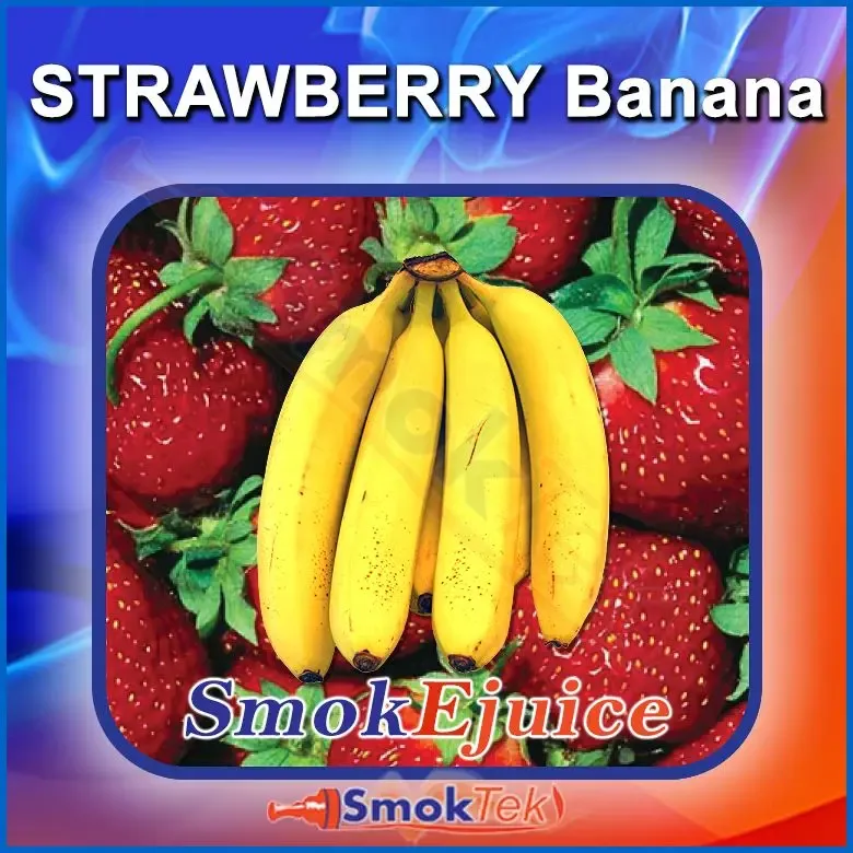 Strawberry Banana SmokEjuice - Premium Natural E-Liquid