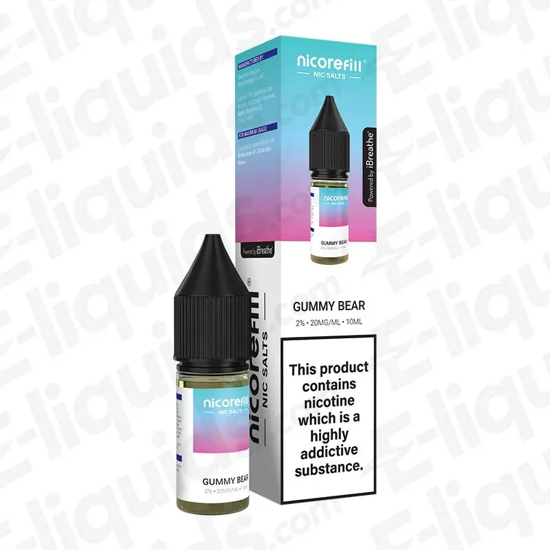Nicorefill Gummy Bear Nic Salt