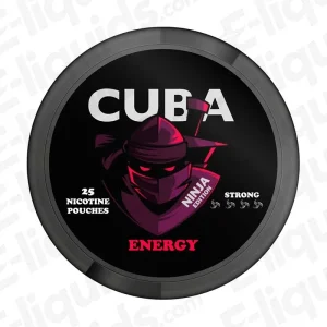 CUBA Ninja Energy Nicotine Pouches
