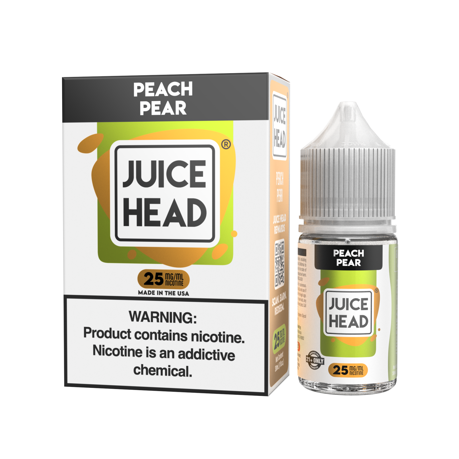 Juice Head Salt Peach Pear eJuice