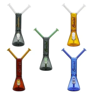 Social Glass JAKIRO Twin-Headed Dragon Beaker Waterpipe