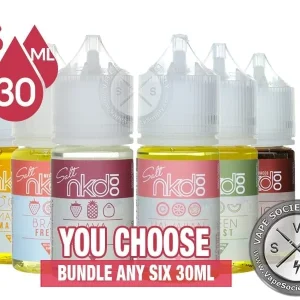 NKD 100 Salt Bundle 6x30ml (180ml)